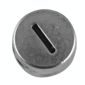 Perle lettre I argenté vieilli Ø 7 mm - Rayher - Rougier et Plé