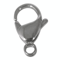 Fermoir mousqueton en acier inoxydable L. 12 mm - Rayher - Rougier et Plé