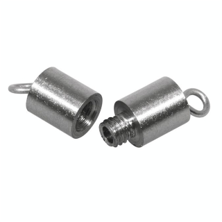 Fermoir à vis en acier inoxydable L.11 mm - Rayher - Rougier et Plé