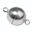 Fermoir magnétique boule extra fort argenté Ø 10 mm - Rayher - Rougier et Plé