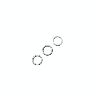Anneaux argenté vieilli Ø 7 mm x 10 pces - Rayher - Rougier et Plé