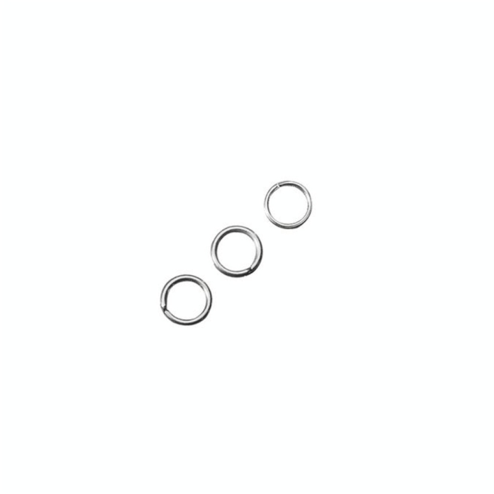 Anneaux argenté vieilli Ø 7 mm x 10 pces - Rayher - Rougier et Plé