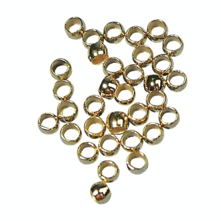 Perle à écraser dorées Ø 2 mm x 35 pces - Rayher - Rougier et Plé