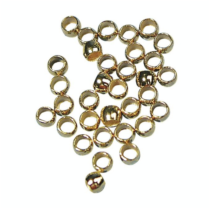 Perle à écraser dorées Ø 2 mm x 35 pces - Rayher - Rougier et Plé