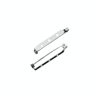 Broche épingle à nourrice argenté vieilli 25 mm x 6 pces - Rayher - Rougier et Plé