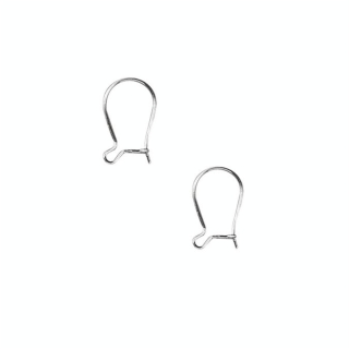 Boucles d'oreilles arche PM Argenté 925 x 2 pièces - Rayher - Rougier et Plé