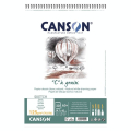 Album de papier C à Grain A3 - 125 g/m² - 30 feuilles - Canson - Rougier et Plé