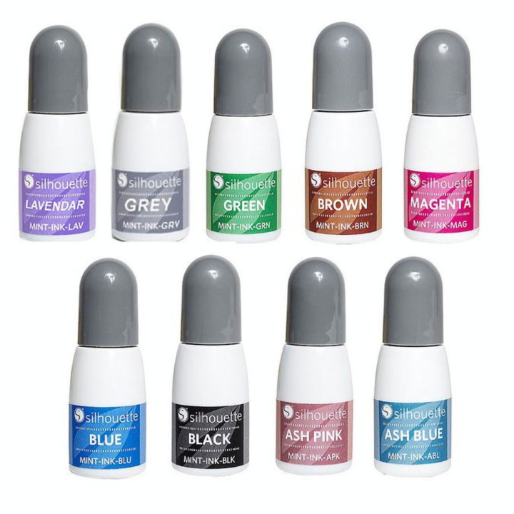 Encre pour machine Mint - 5 ml - Silhouette - Rougier et Plé