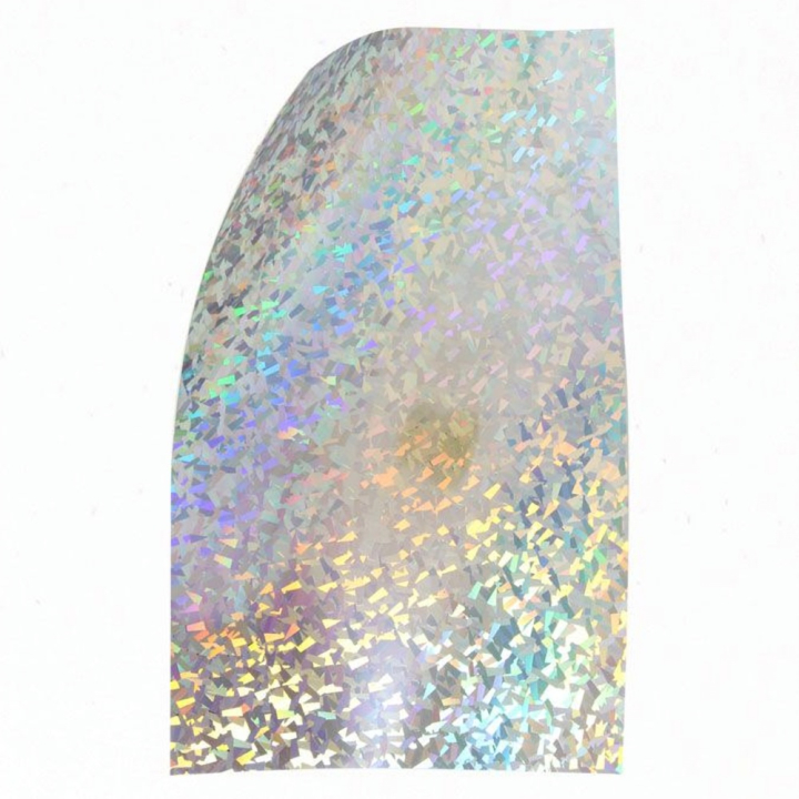 Film vinyle transfert textile thermocollant - Crystal - 34 x 21 cm - Silhouette - Rougier et Plé