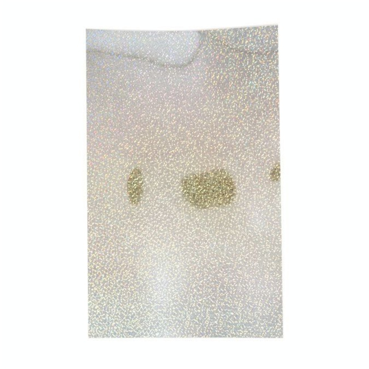 Film vinyle transfert textile thermocollant - Effet Sparkle - 34 x 21 cm - Silhouette - Rougier et Plé