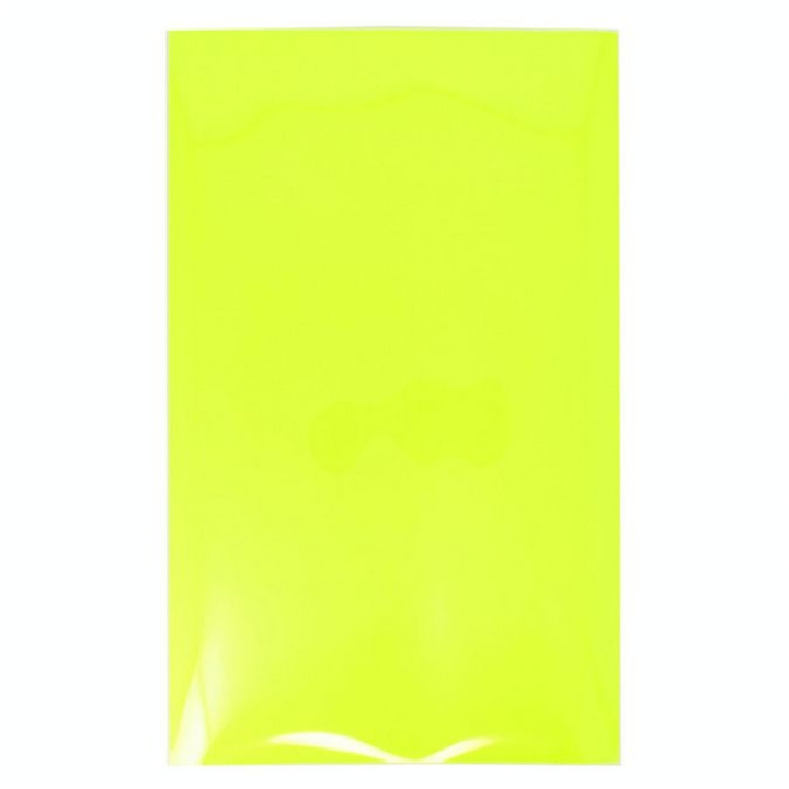 Film vinyle transfert textile thermocollant - Jaune fluo - 34 x 21 cm - Silhouette - Rougier et Plé