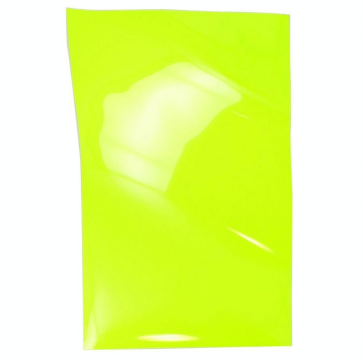 Film vinyle transfert textile thermocollant - Jaune fluo - 34 x 21 cm - Silhouette - Rougier et Plé