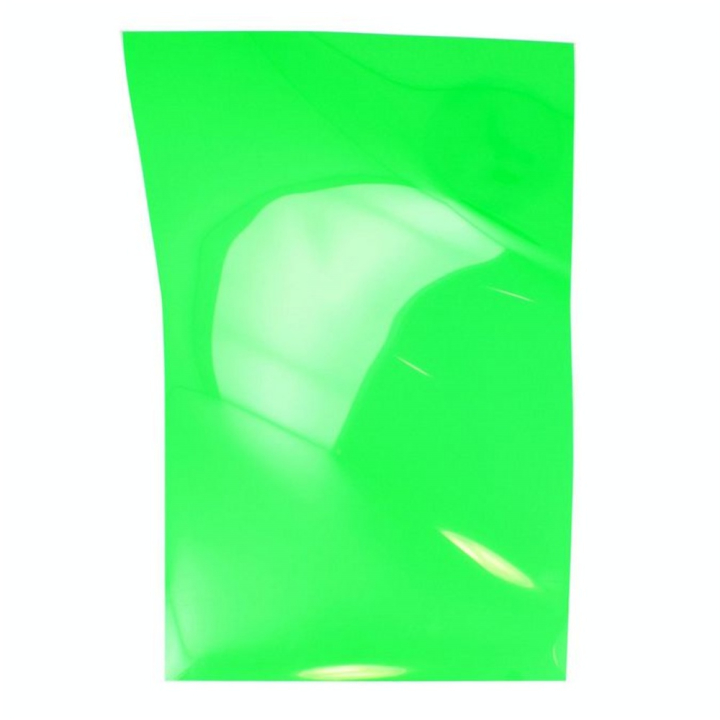 Film vinyle transfert textile thermocollant - Vert fluo - 34 x 21 cm - Silhouette - Rougier et Plé
