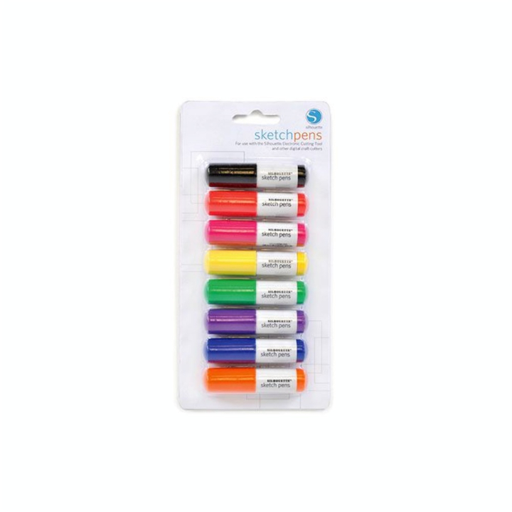 Stylo bille Sketch Pens pour Silhouette - par 8 - Silhouette - Rougier et Plé