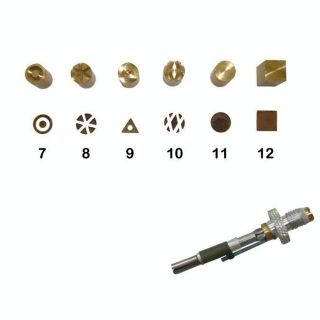 Pointe pour pyrograveur F21 + motifs 7 à 12 - Scrapyro - Rougier et Plé