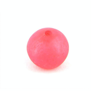 Perle en résine translucide ronde - 14 mm - Topaze - Rougier et Plé