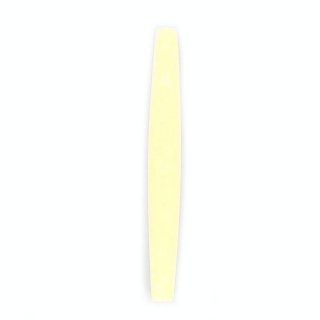 Perle tube corne ivoire - 77 x 80 mm - Topaze - Rougier et Plé
