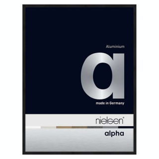 Cadre en aluminium Alpha Noir anodisé Mat - Nielsen - Rougier et Plé