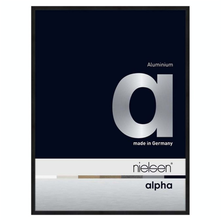 Cadre en aluminium Alpha Noir anodisé Mat - Nielsen - Rougier et Plé