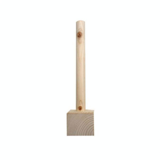 Socle en bois tige bois - 7 x 7 x 30 cm - Artemio - Rougier et Plé