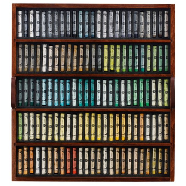 Pastel à l'écu dans un coffret en bois - 250 pcs - Sennelier - Rougier et Plé