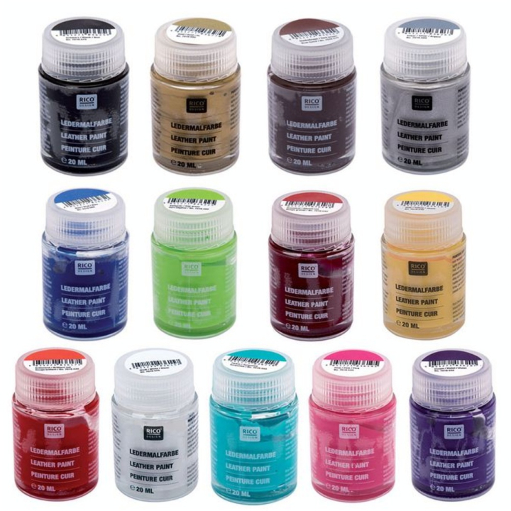 Peinture pour le cuir 25 ml - Rico Design - Rougier et Plé