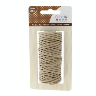 Cordon en cuir 2 mm x 15 m - Artemio - Rougier et Plé