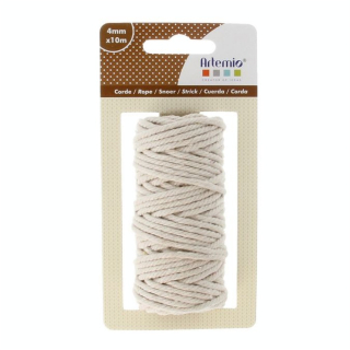 Coton macramé 4 mm x 10 m - Artemio - Rougier et Plé