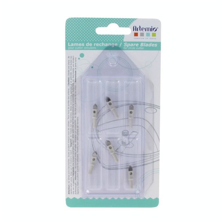 Lames de Rechange x 6 pcs - Artemio - Rougier et Plé