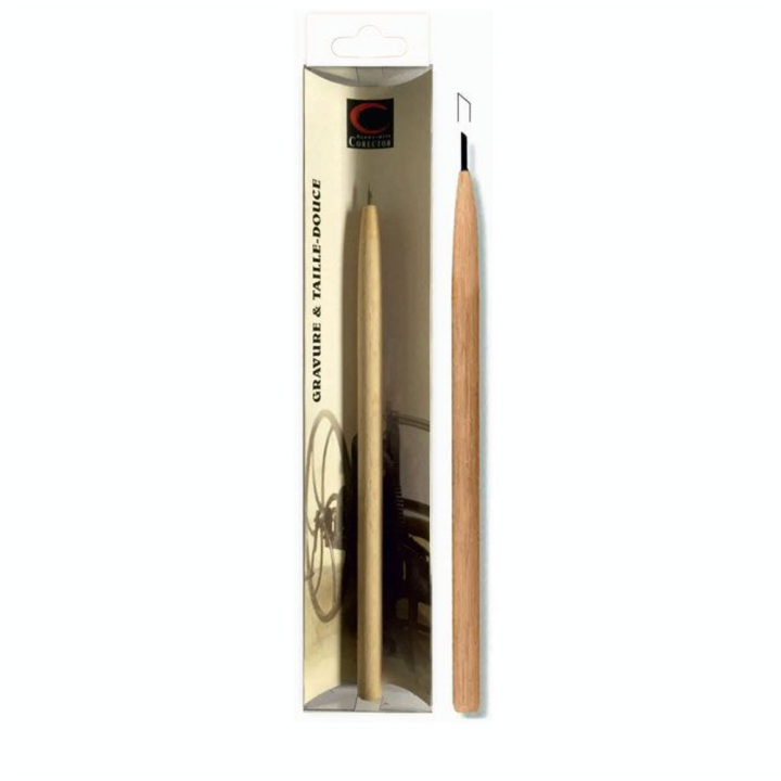 Pointe sèche en acier trempé - pointe biseau 1,5 mm - Corect'Art - Rougier et Plé