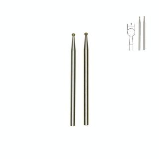 Embout de meulage diamanté - Boule Ø 1 mm - Proxxon - Rougier et Plé