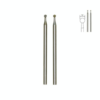 Embout de meulage diamanté - Boule Ø 1,8 mm - Proxxon - Rougier et Plé