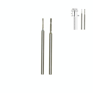 Foret hélicoïdal diamanté - Pointe Ø 0,8 mm - Proxxon - Rougier et Plé