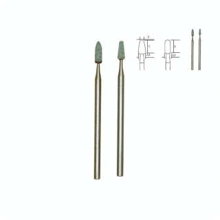 Meules en carbure de silicium - Tige Ø 2 mm - Proxxon - Rougier et Plé
