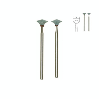 Meules en carbure de silicium - Plat Ø 8 mm - Proxxon - Rougier et Plé