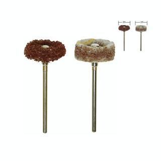 Brosses de ponçage en non-tissé de nylon - Ø 20 mm - Proxxon - Rougier et Plé