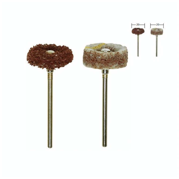 Brosses de ponçage en non-tissé de nylon - Ø 20 mm - Proxxon - Rougier et Plé