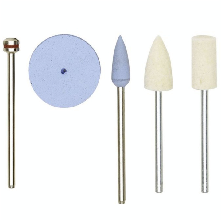 Set de polissage complet - 10 pcs - Proxxon - Rougier et Plé