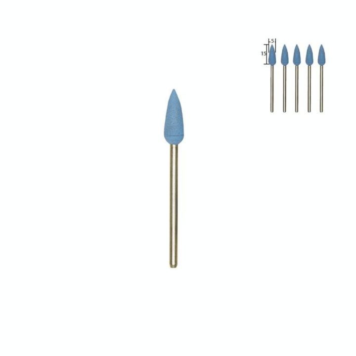 Polissoirs élastiques en silicone - Cône Ø 5 mm - 5 pcs - Proxxon - Rougier et Plé