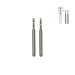 Micro-forets en métal renforcé - Ø 2 mm - Proxxon - Rougier et Plé