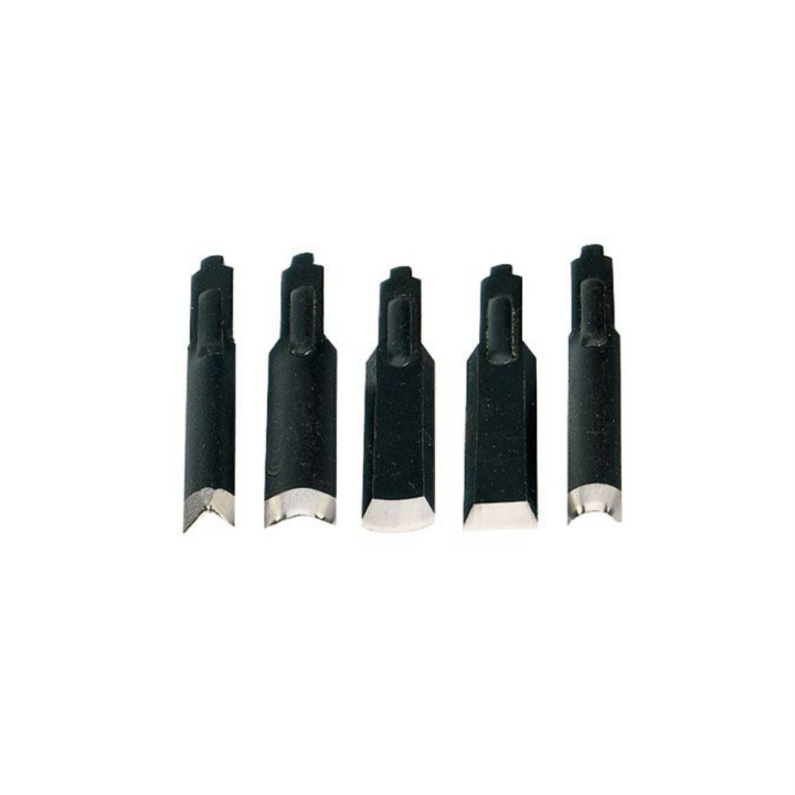 Lames de rechange pour outil motorisé de sculpteur MSG - 5 pcs - Proxxon - Rougier et Plé
