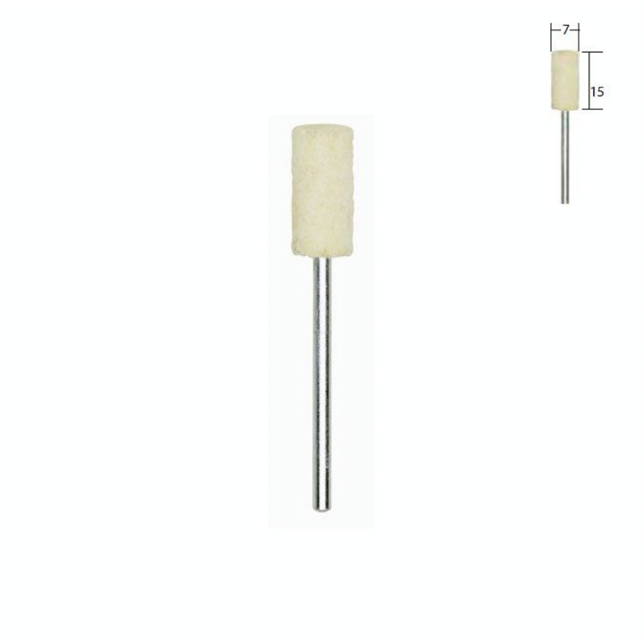 Polissoirs en feutre - Cylindre Ø 7 mm - 2 pcs - Proxxon - Rougier et Plé