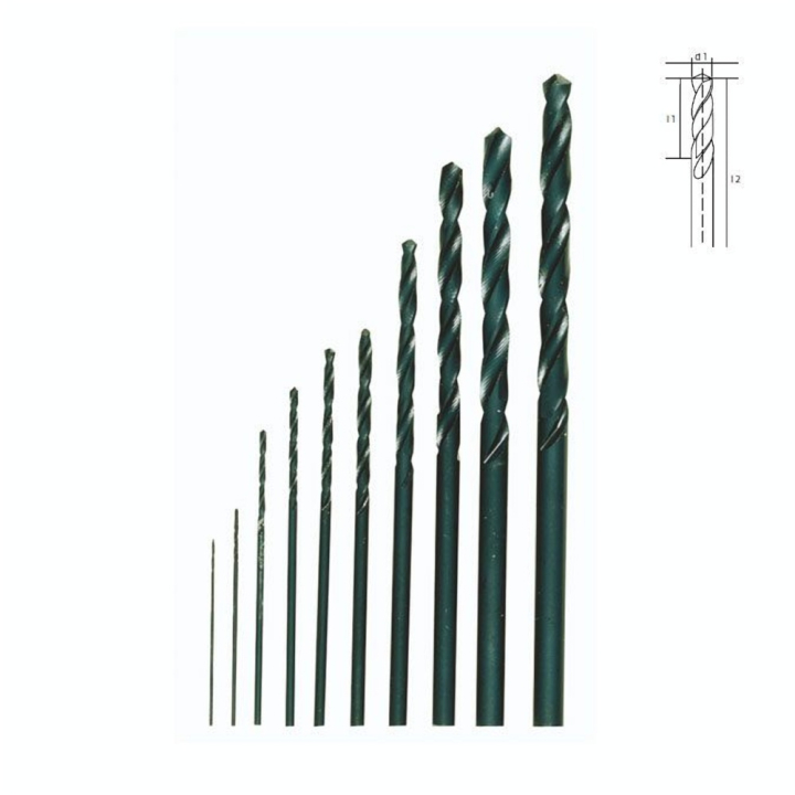 Forets HSS en boîte de rangement - 10 pcs - Proxxon - Rougier et Plé