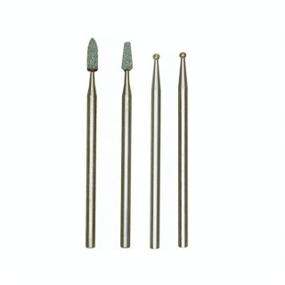 Outils pour gravure sur verre - 4 pcs - Proxxon - Rougier et Plé