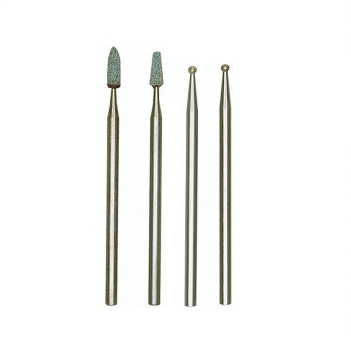 Outils pour gravure sur verre - 4 pcs - Proxxon - Rougier et Plé