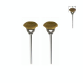Brosse en laiton - Ronde Ø 13 mm - 2 pcs - Proxxon - Rougier et Plé