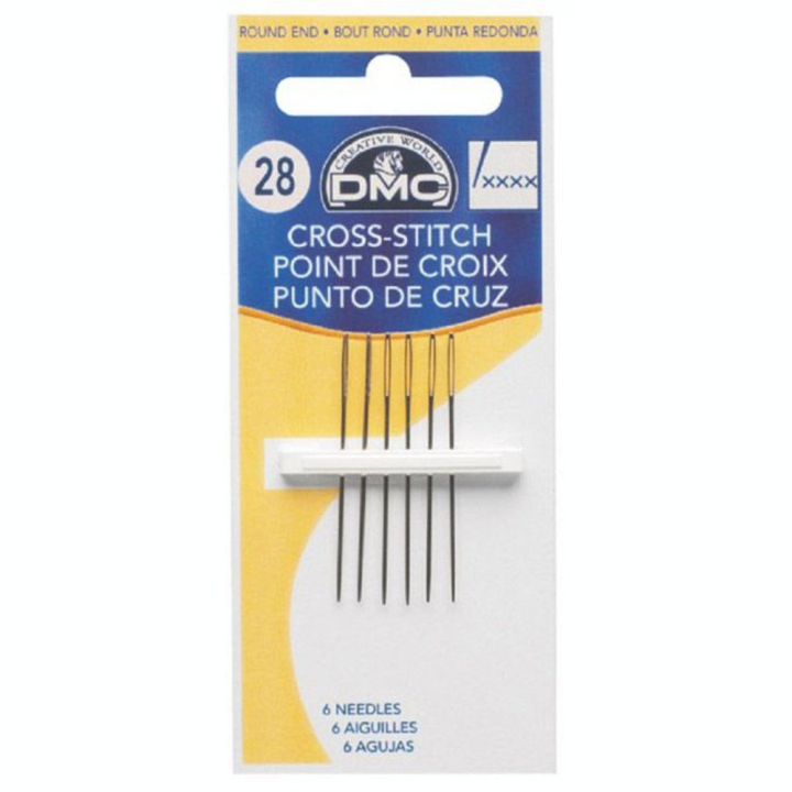 Aiguilles à broder 1771 - Chas 24 - 6 pcs - DMC - Rougier et Plé