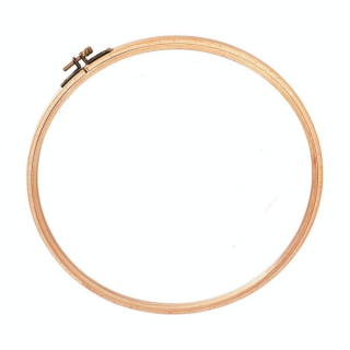 Tambour à broder en bois Ø 25 cm - DMC - Rougier et Plé