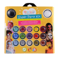 Maquillage Super kit - 17 couleurs et 14 accessoires - Grim'Tout - Rougier et Plé