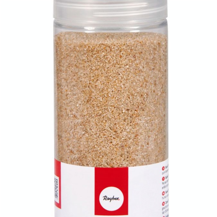 Sable fin beige 0,1 à 0,5 mm - 475 ml - Rayher - Rougier et Plé